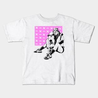 skateboarding Kids T-Shirt